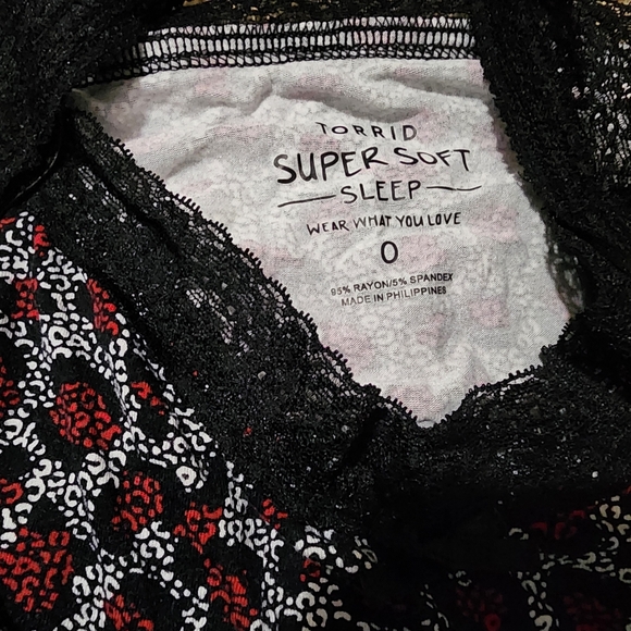 Torrid Super Soft Sleep Cami size 0 plus - Picture 2 of 2